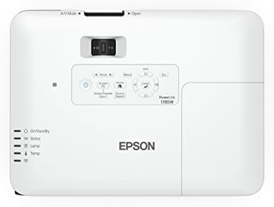 Безжичен мобилен проектор Epson PowerLite 1785W 3LCD WXGA с калъф за носене и бърза и лесна настройка на изображението. Светъл,