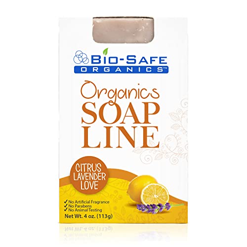 Биологичното Напълно Естествен сапун за тяло за ръчна работа с Цитрусовой Лавандула Love Soap Exfoliating Shampoo Bar | Луксозно