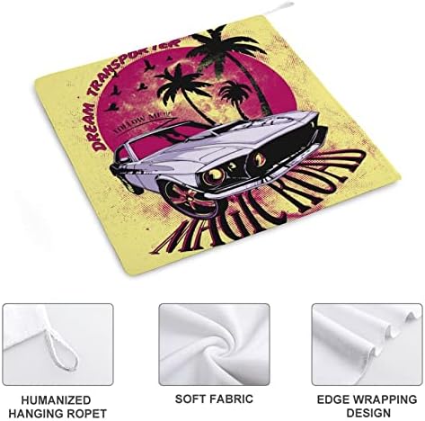 Кърпа за ръце Автомобилни Кърпи За Ръце Дизайн Дантела за Кухненски кърпи за Баня, Кухня, Спорт