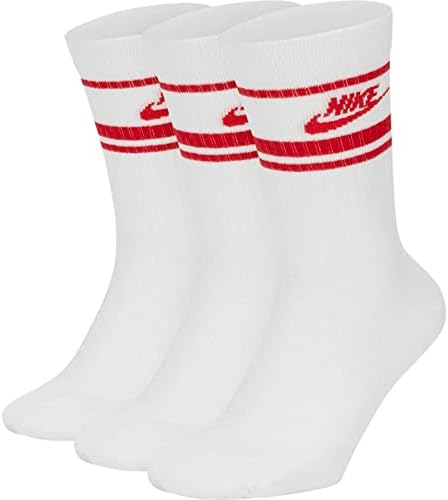 Мъжки чорапи Найки за всеки ден Essential Crew Socks 3 Опаковки