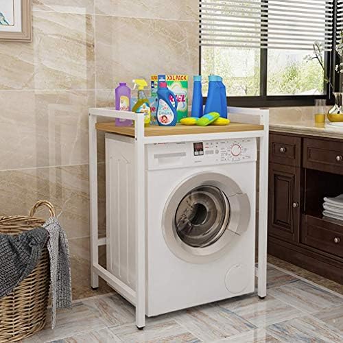 Hokcus Многофункционални Рамка за съхранение на перални машини по рафтовете над Тоалетна, Барабанная перална машина За съхранение,