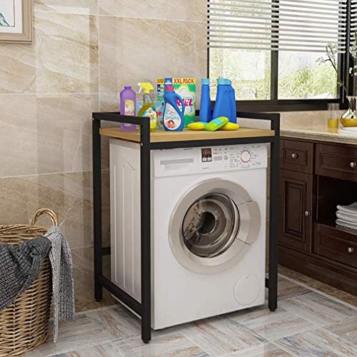 Hokcus Многофункционални Рамка за съхранение на перални машини по рафтовете над Тоалетна, Барабанная перална машина За съхранение,