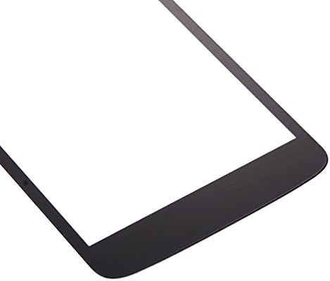 Резервни части за ремонт на flex кабел Външен Стъклен обектив Предния екран за LG K7/MS330 (Черен) (Цвят: бял)