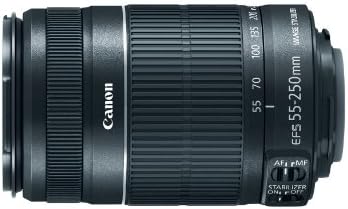 Супер телефото обектив с увеличение на Canon EF-S 55-250 мм f/4.0-5.6 IS II