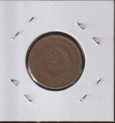 1868 Щит двухцентовый (1864-1873) Двухцентовый Много добър