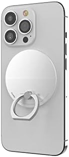 Oaks AAUXX iRing Mag UMS-IR15MGPW Магнитно преносимо пръстен за смартфон, съвместимо с безжична зареждане, перлено бяло