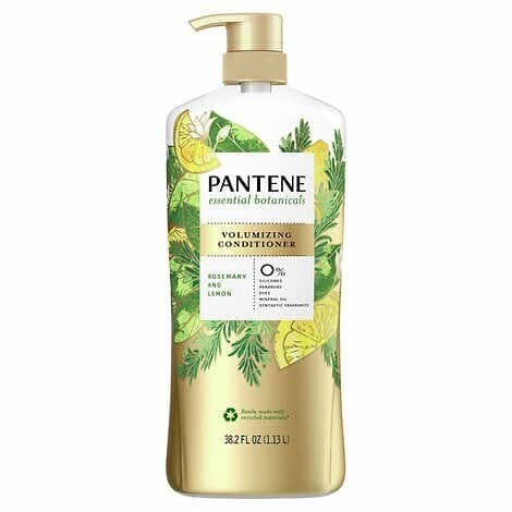 Климатик, за да придадат обем на Pantene Essential Растителни Розмарин и лимон