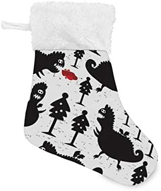 Коледни Чорапи ALAZA с Дракони На Заден план, Класически Персонализирани Малки Декорации за Отглеждане за Семейни празници, Определени