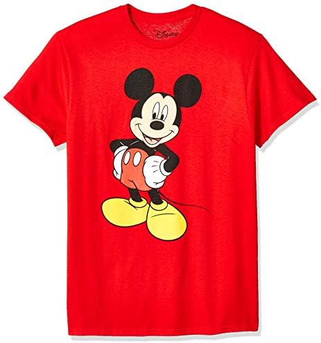 Класическа мъжка тениска Дисни с участието на Мики Маус, в Пълен Размер и с Къс ръкав