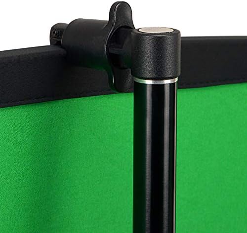 Сгъваем фон Fotodiox 5x7 инча с хромирано покритие Зелен + Син 2 в 1, Комплект фон със стойка