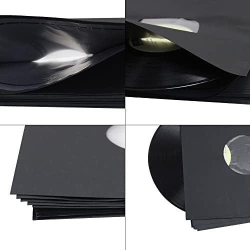 Вътрешна обвивка RECORD PRO 20 за грамофонни плочи, Защитни договори за грамофонни плочи с полимерни облицовки (бяла крафтова хартия