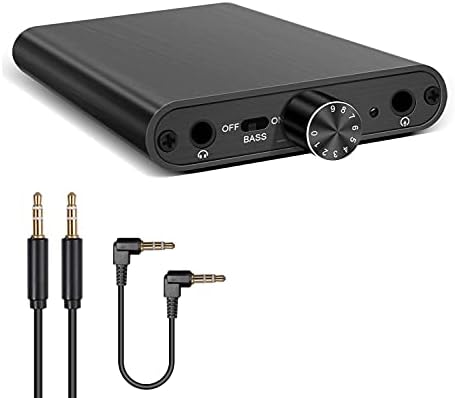 Усилвател за слушалки LVY 600Ω AA013 USB-C с висок импеданс, усилвател за слушалки Поддържа 3,5 мм вход AUX и Type-C, който може