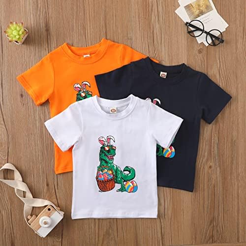 Детска Тениска С къс Ръкав, Тениски За по-Малките Момчета и Момичета, Обикновена Блуза За Деца, Върхове
