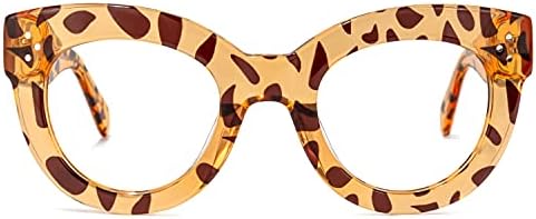 Zeelool Шик Ацетатные Очила Cat Eye Blue Light Blocking Glasses за Жени Torres WA424665