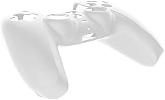 Калъф за геймпада Бъг Consoles PS5, Съвместим с Playstation 5 - Мини Аксесоари от Силиконов гел за игри, Игрална геймпад (Бял)