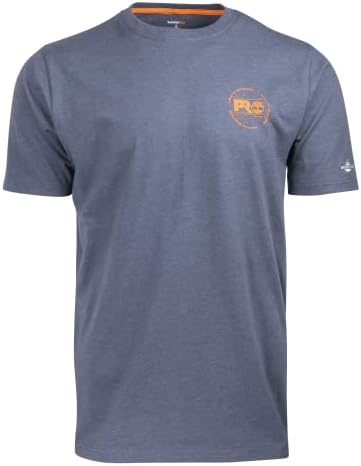 Мъжки t-shirt Timberland PRO Base Plate Lw A. d.n.d. с графичен дизайн и къс ръкав