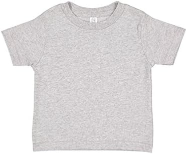 Тениска от мека джърси с кръгло деколте от кроличьих кожи за деца, Hthr (97/3), 3 Тона