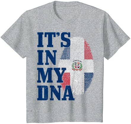 Доминиканската Република Е В Моята ДНК, Тениска с Гордост Доминиканската на хартата