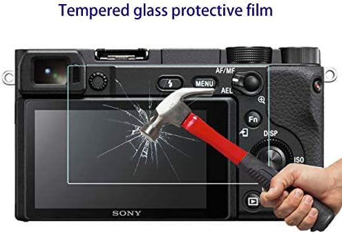 Защитно фолио за екрана на камерата Sony Alpha A6000 A6400 A6600 A6300 A5000 NEX-3 И NEX-5 И NEX-6 NEX-7 с капак за топла башмака,