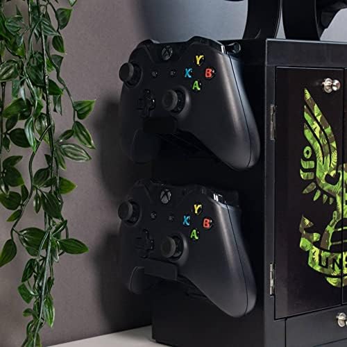 Numskull Официален Игри шкафче Halo, Титуляр на контролера, Поставка за слушалки за PS5, Xbox Series X S, Nintendo Switch - Официални