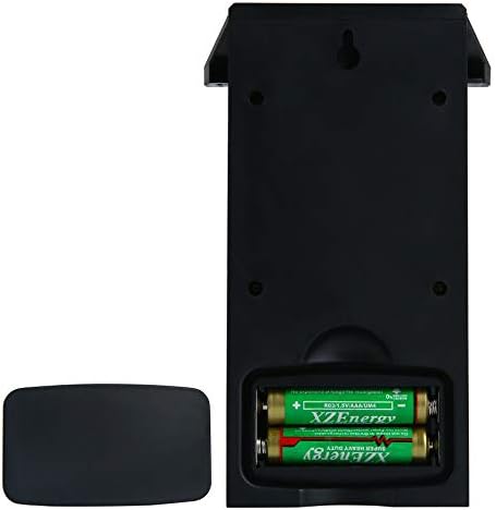 WODMB Водоустойчив цифров уличен термометър-влагомер, измерване на температура и влажност в хладилника (цвят: бял)