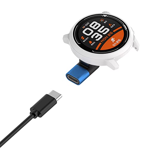 Зарядно устройство за часа FitTurn Micro USB/Type C USB Адаптер, Кабел за зареждане, Конвертор за умни часа Coros Pace 2/Coros Apex/Coros