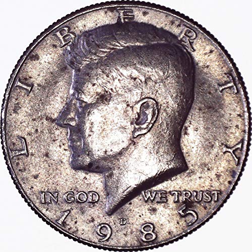 Панаир на 1985 г. името на Гд Кенеди стойност в полдоллара 50 цента