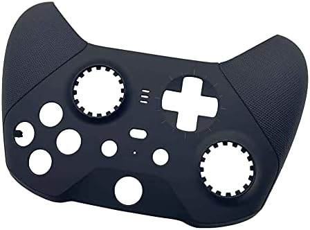 Junsi Meijunter Преден корпус Калъф за подмяна на капаци на панела, който е Съвместим с контролера на Xbox One Elite Series 2 (черен)